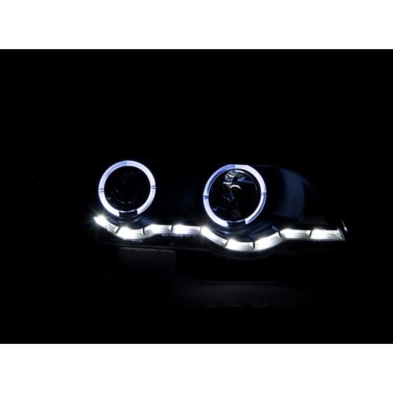 ANZO 2000-2003 BMW X5 Projector Headlights w/ Ha-2