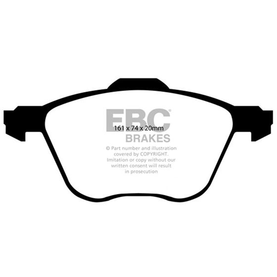 EBC Ultimax OEM Replacement Brake Pads (UD880)-4