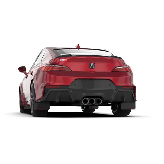 Rally Armor Black Mud Flap/Red Logo for 2023-24-2