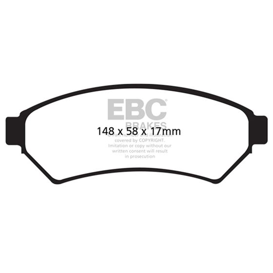 EBC Ultimax OEM Replacement Brake Pads (UD1075)-4