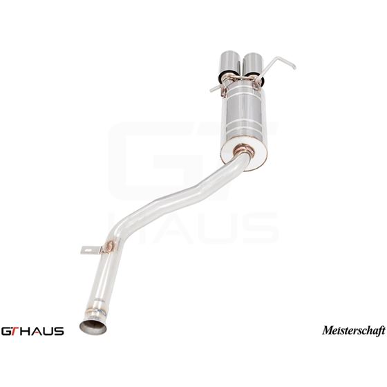 GTHAUS GT Racing Exhaust- Stainless- ME0231201-4