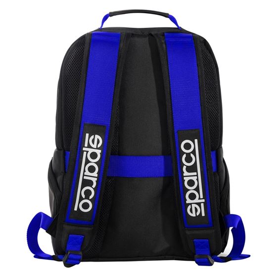 Sparco Stage Series Backpack, Black/Blue (016440-2