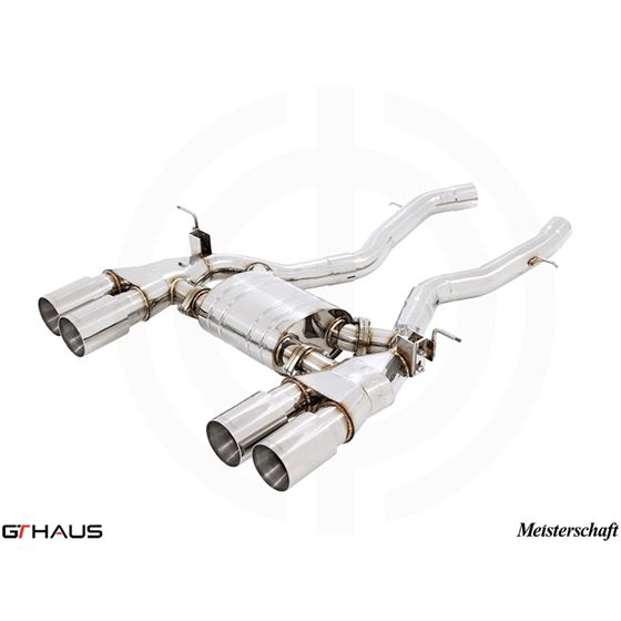 GTHAUS GT Racing Exhaust- Stainless- BM3211205-2