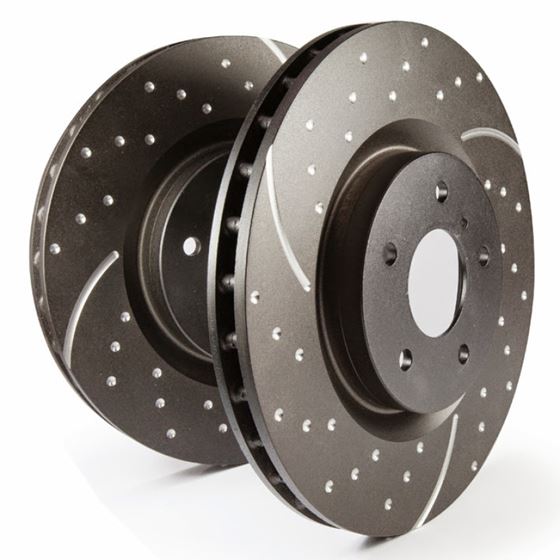 EBC 3GD Series Sport Slotted Rotors (GD7540)-2