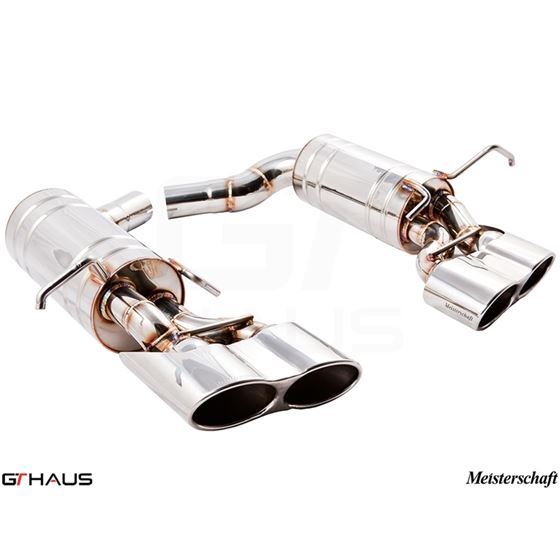 GTHAUS GT Racing Exhaust- Stainless- ME0261217-4