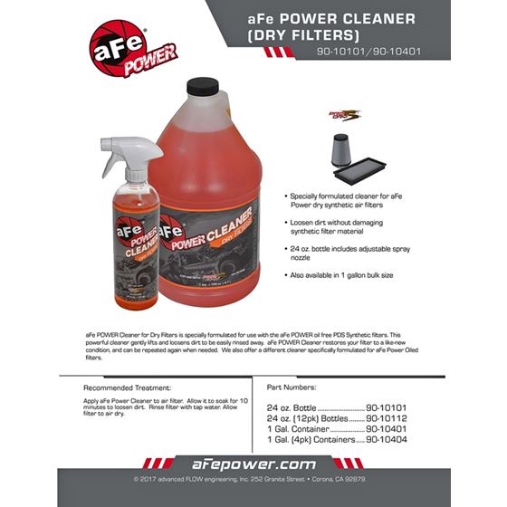 aFe Magnum FLOW Pro DRY S Air Filter Power Clean-2
