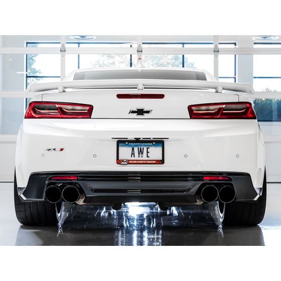 AWE Track Edition Cat-back Exhaust for Gen6 Cam-2