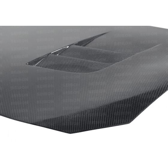 Seibon TS-style carbon fiber hood for 2013-2017-4