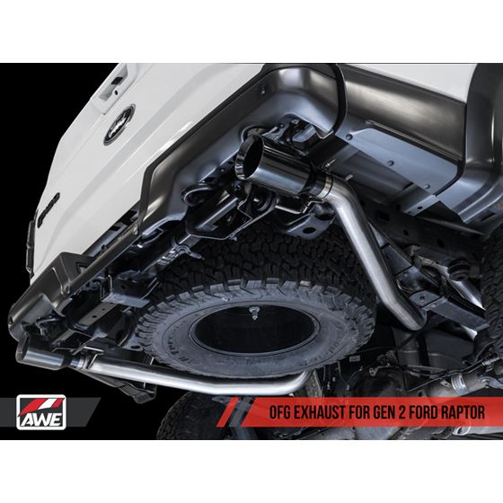 AWE Tailpipe Conversion Kit for Ford Raptor Dia-2