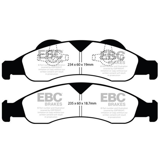 EBC Ultimax OEM Replacement Brake Pads (UD1278)-4