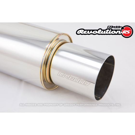 Greddy REVOLUTION UNIVERSAL MUFFLER 2.5" 3-2