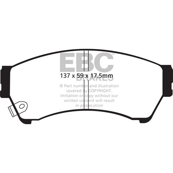 EBC Yellowstuff Street And Track Brake Pads (DP-4