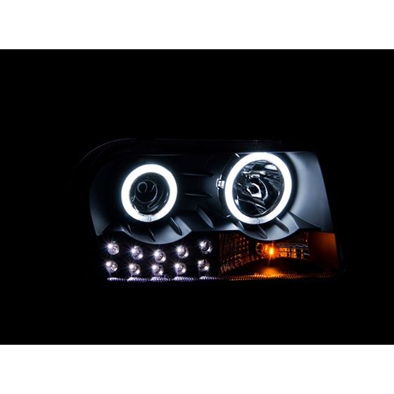 ANZO 2005-2010 Chrysler 300 Projector Headlights-2