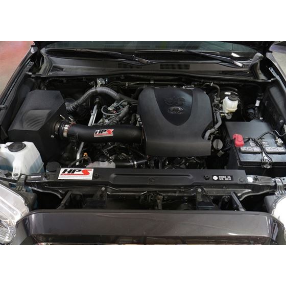 HPS Performance 827 595WB Cold Air Intake Kit wi-4