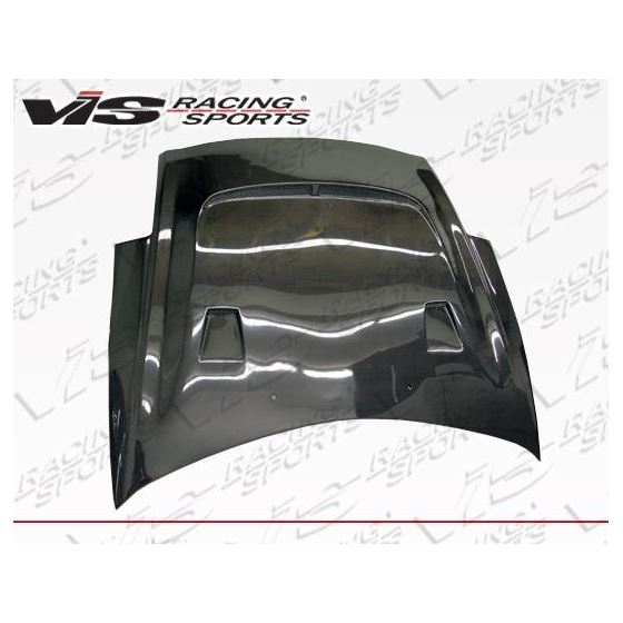 VIS Racing JS Style Black Carbon Fiber Hood-2