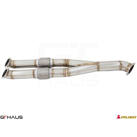 GTHAUS Straight Pipe Mid Section 90mm piping- St-2