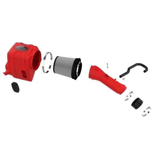 aFe Momentum GT Red Edition Cold Air Intake Sys-2