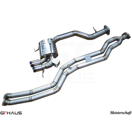 GTHAUS GT Racing Exhaust- Titanium- BM0112201-2