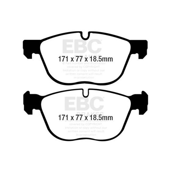 EBC Ultimax OEM Replacement Brake Pads (UD1294)-4