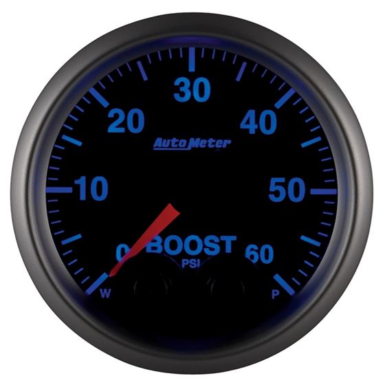 AutoMeter Elite 52mm 0-60 PSI Boost Peak and War-2