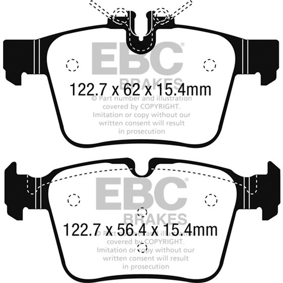 EBC Ultimax OEM Replacement Brake Pads (UD1795)-4