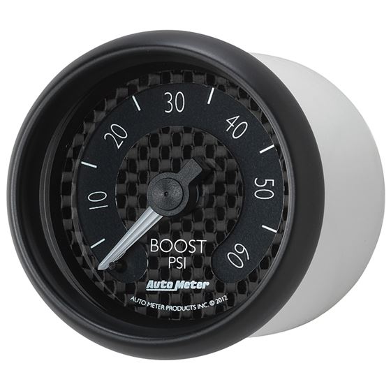 AutoMeter GT Series 52mm Mechanical 0-60 psi Boo-2