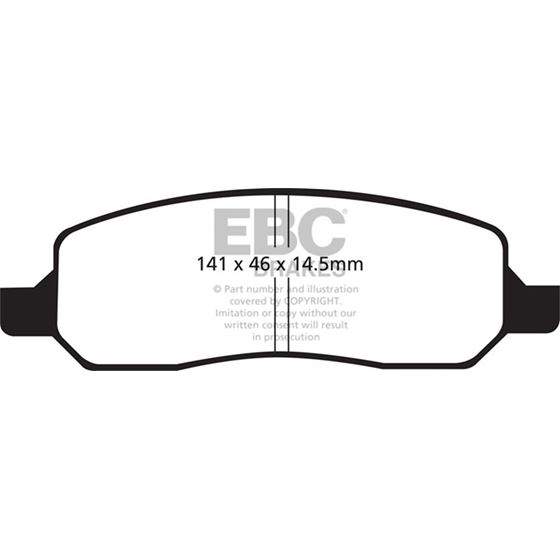 EBC Ultimax OEM Replacement Brake Pads (UD1172)-4