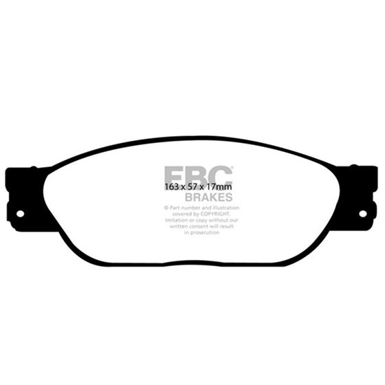 EBC Ultimax OEM Replacement Brake Pads (UD805)-4