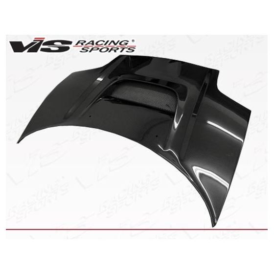 VIS Racing Type R Style Black Carbon Fiber Hood-2