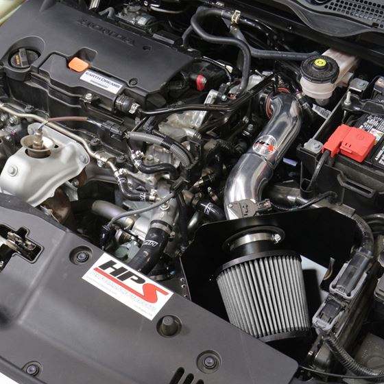 HPS Performance 827 599R Cold Air Intake Kit wit-2