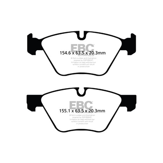 EBC Ultimax OEM Replacement Brake Pads (UD1061)-4