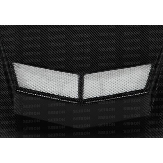 Seibon VSII-style carbon fiber hood for 2003-200-2