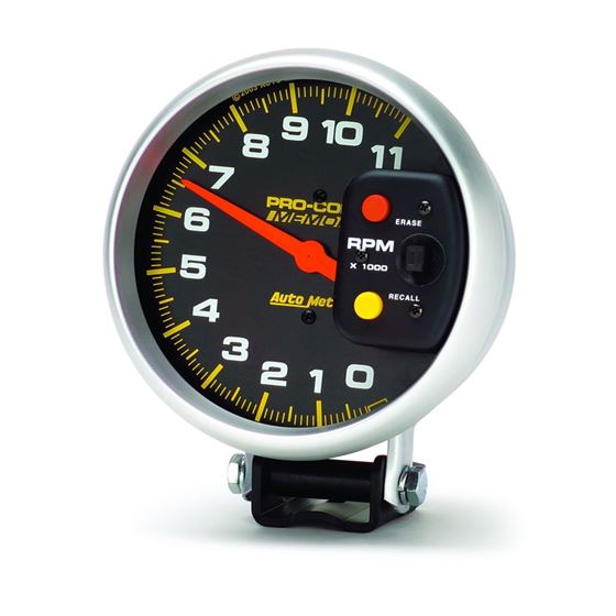 AutoMeter Pro-Comp 5in 0-11000 RPM Pedestal w/Pe-2