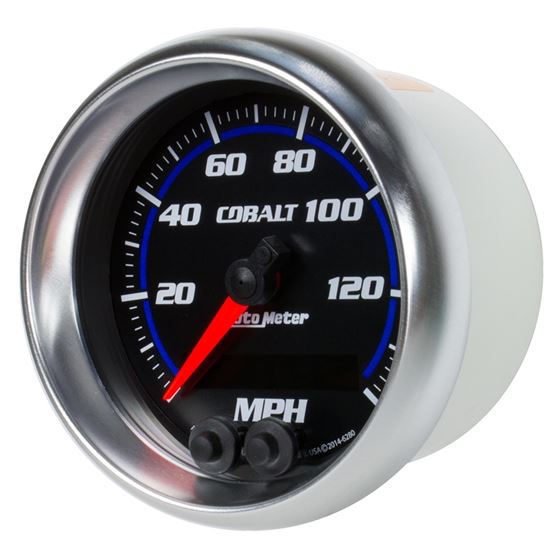 AutoMeter Cobalt 3-3/8in 0-140MPH In-Dash Electr-2