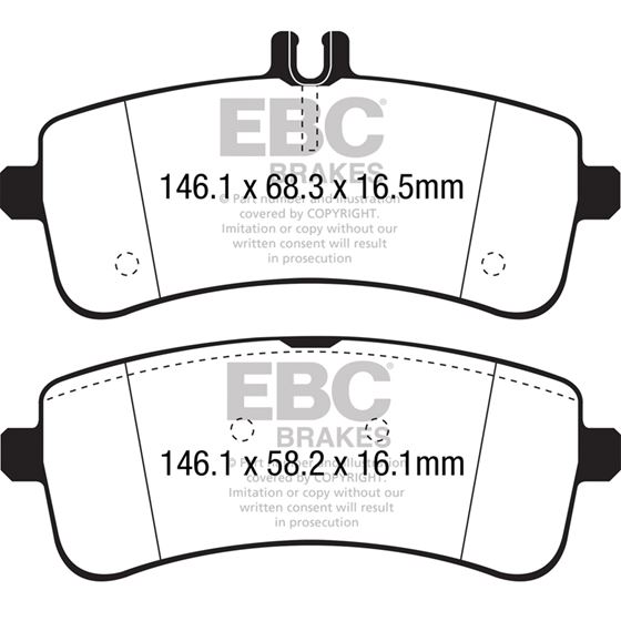 EBC Yellowstuff Street And Track Brake Pads (DP-4