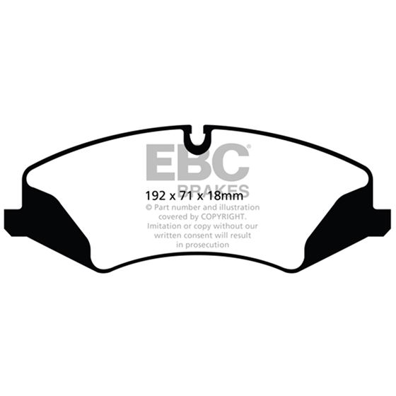 EBC Truck/SUV Extra Duty Brake Pads (ED92123)-4