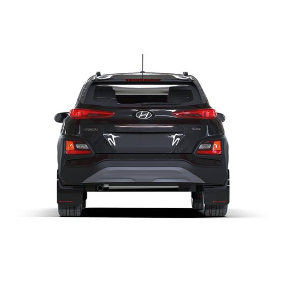 Rally Armor  Black Mud Flap/Grey Logo for 2018-2-2