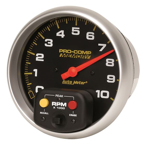 AutoMeter Pro-Comp 5 inch 10K RPM with Peak Memo-2