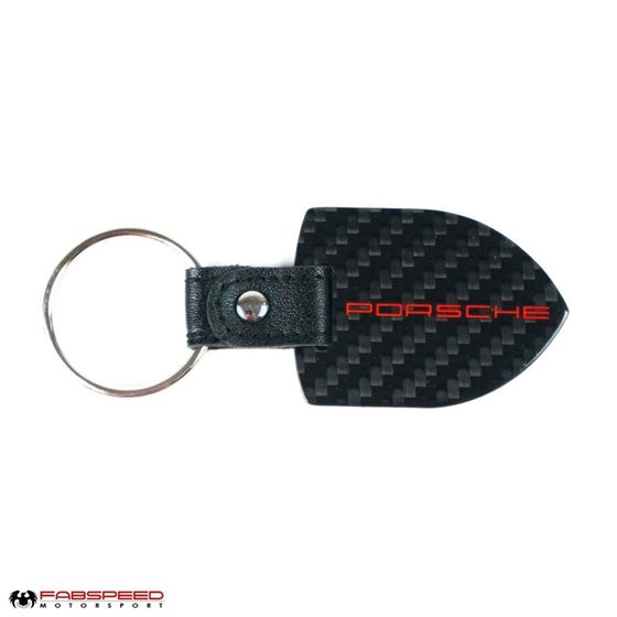 Fabspeed Porsche Crest and Script Carbon Fiber-4