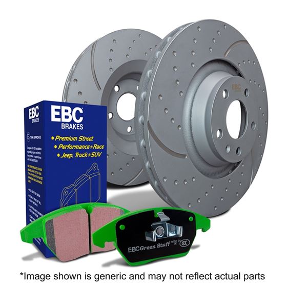 EBC S10 Kits Greenstuff 2000 and GD Rotors (S10-2