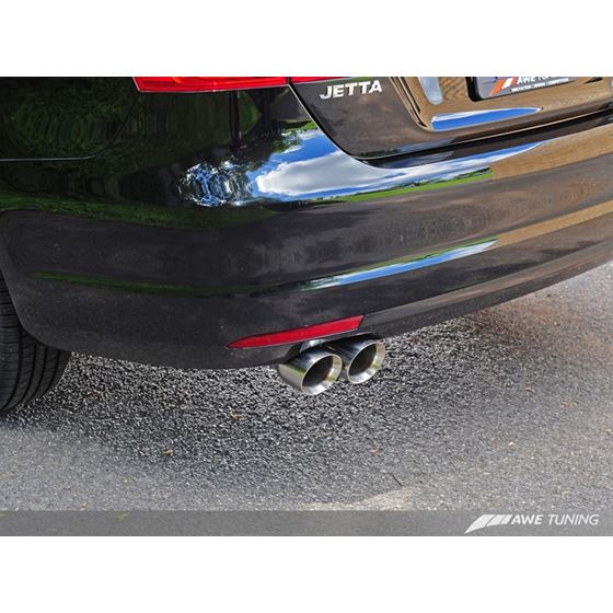 AWE Touring Edition Exhaust for MK6 Jetta TDI -2