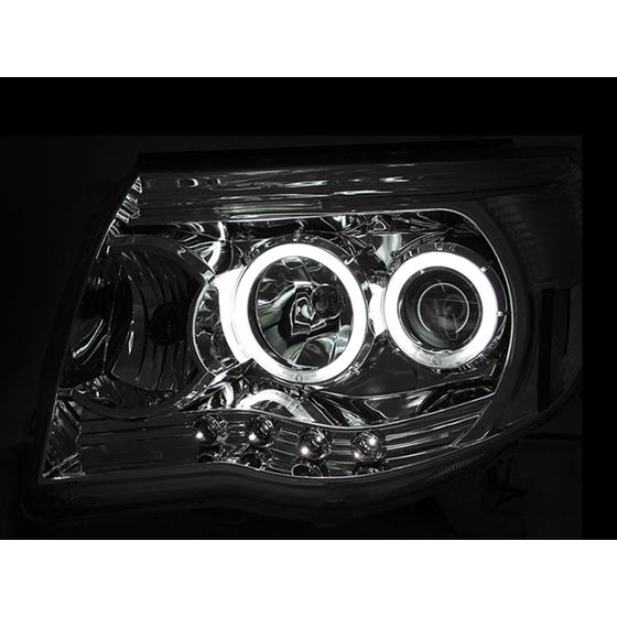ANZO 2005-2011 Toyota Tacoma Projector Headlight-2