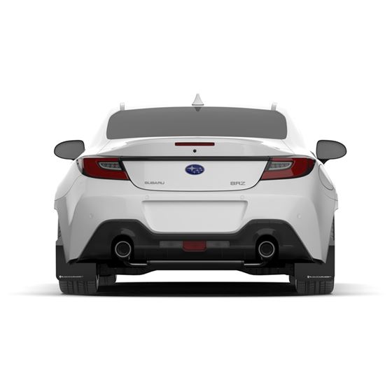 Rally Armor Black Mud Flap/Red Logo for 2022-24-2