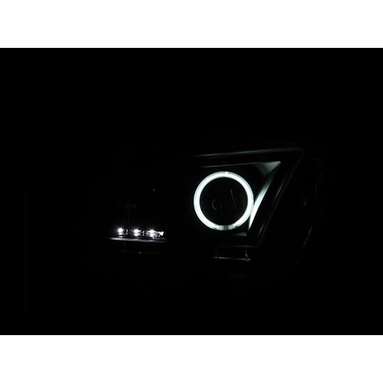 ANZO 2010-2014 Ford Mustang Projector Headlights-2