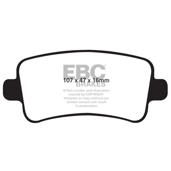 EBC Ultimax OEM Replacement Brake Pads (UD1430)-4