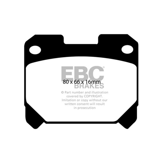 EBC Ultimax OEM Replacement Brake Pads (UD630)-4