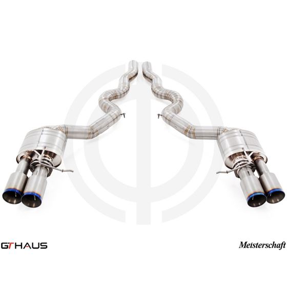 GTHAUS Super Light GT Racing Exhaust (Ti Rear un-2