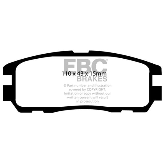 EBC Ultimax OEM Replacement Brake Pads (UD580)-4