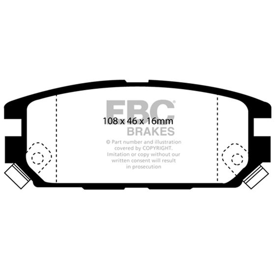 EBC Ultimax OEM Replacement Brake Pads (UD532)-4