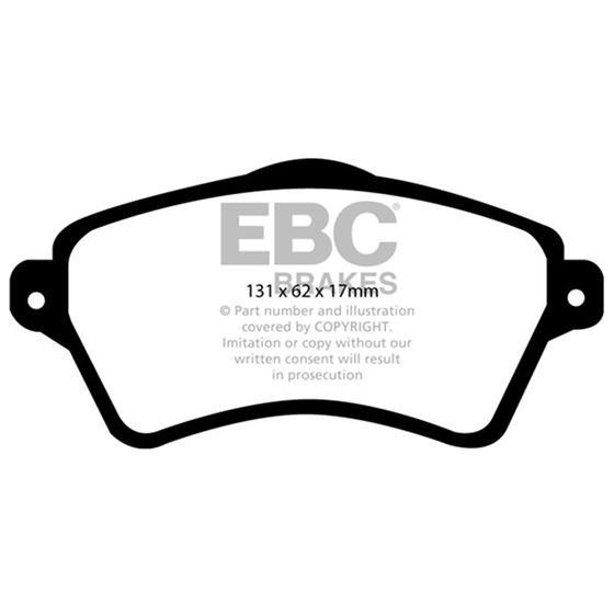 EBC Ultimax OEM Replacement Brake Pads (UD926)-4